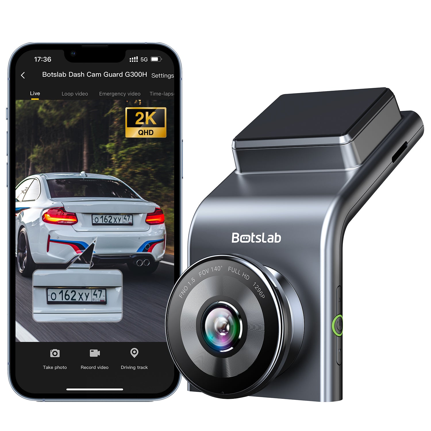 G300H Plus Dash Cam (Multilingual Version)