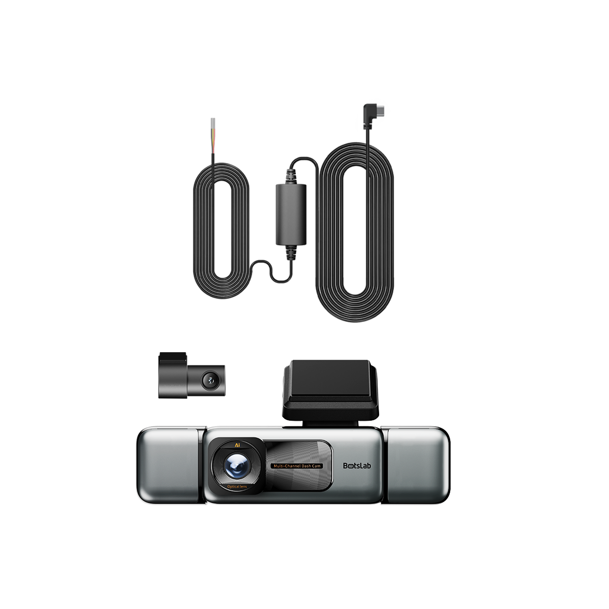 G980H 4-Channel Dash Cam + Type-C Hardwire