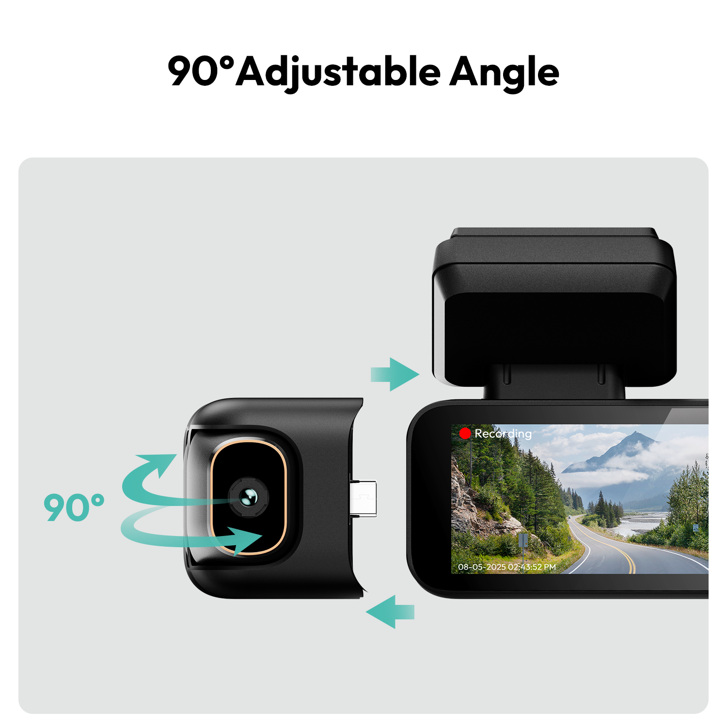 1080P Side Dash Cam for G980H Multi Channel