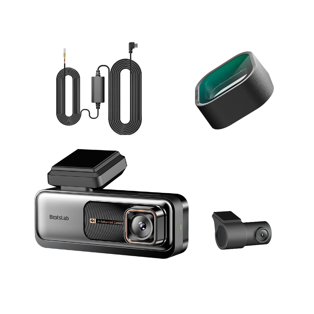 G980H Dash Cam + CPL Filter & Type-C Hardwire