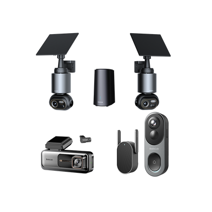 Home Security Bundle: W510 (2-Cam Kit) + G980H Pro + R810