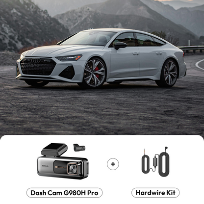 G980H Pro Dash Cam + Type-C Hardwire