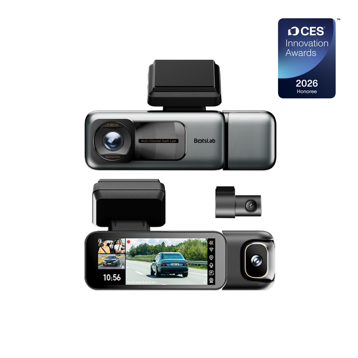 G980H 3-Channel Dash Cam